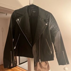 Top shop leather jacket